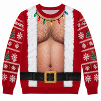 Open Coat Santa